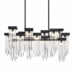 Waterfall 49" Cityscape Chandelier