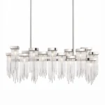 Waterfall 72" Cityscape Chandelier