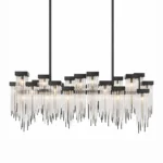 Waterfall 72" Cityscape Chandelier