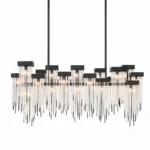 Waterfall 60" Cityscape Chandelier