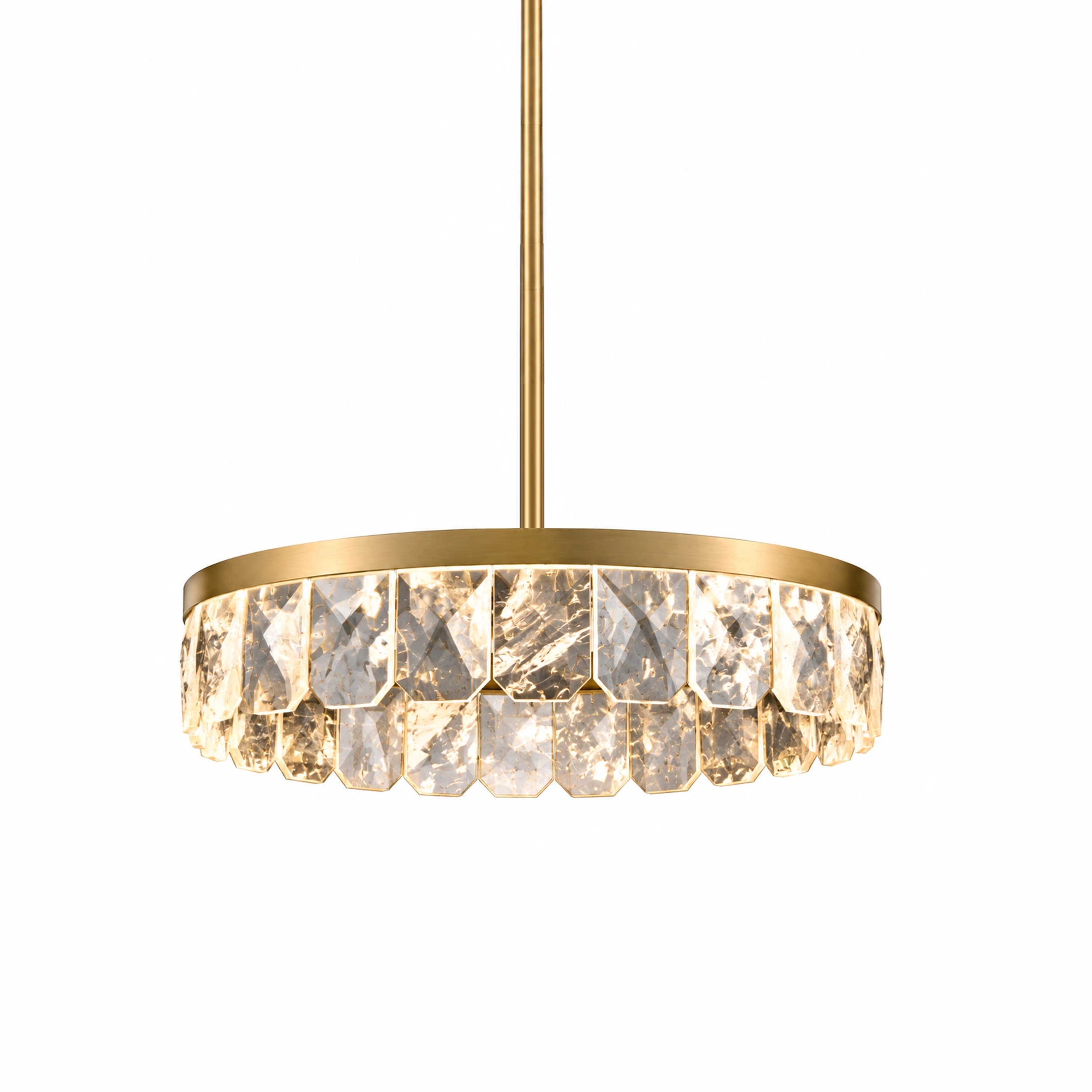 Odraz 32" Infused Crystal Chandelier