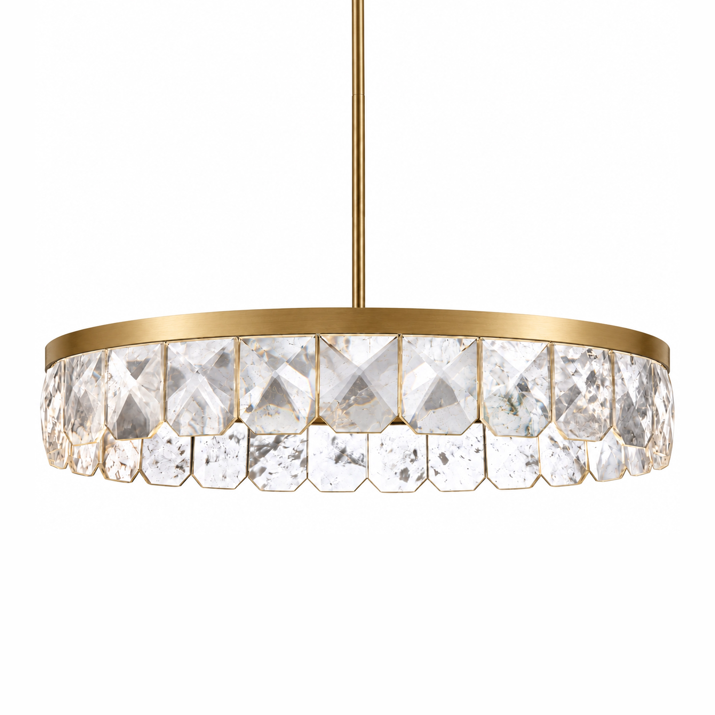 Odraz 44" Infused Crystal Chandelier