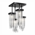Waterfall 18" Cityscape Semi-Flush