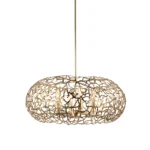 Helios 22" Organic Oval Chandelier