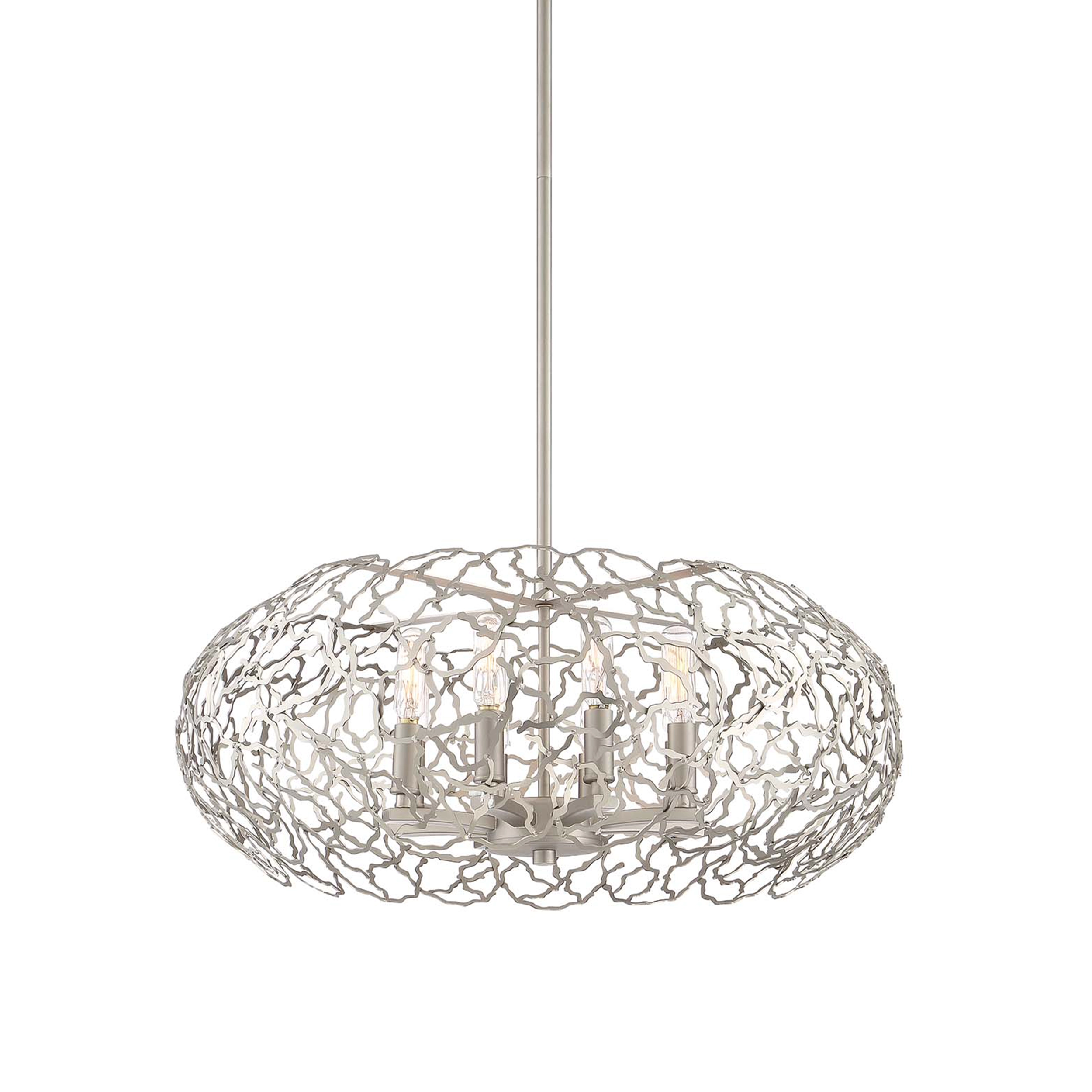 Helios 22" Organic Oval Chandelier