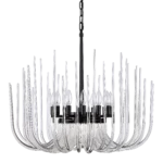 Astoria 30" Glass Chandelier