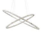 Blair 48" Crystal Ring Chandelier