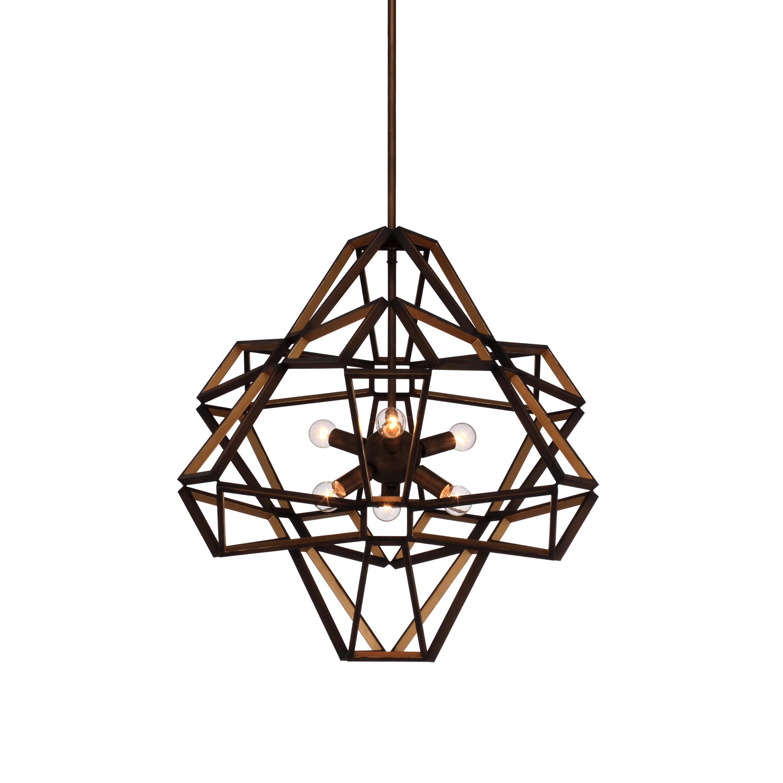 Unity Geometric Chandelier