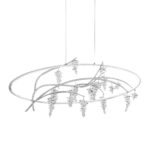 Orchard 48" Organic Crystal Chandelier