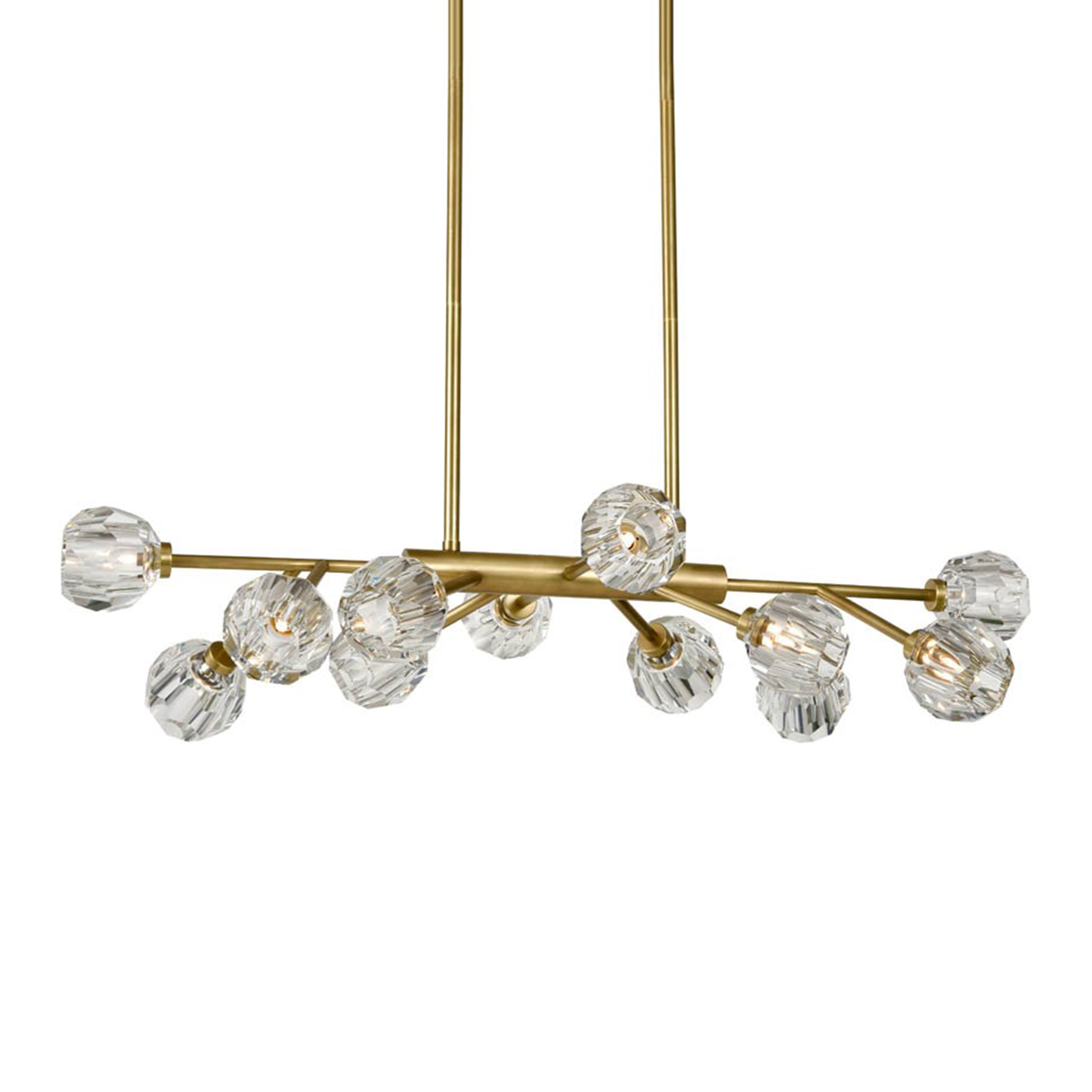 Parisian 35" Crystal Linear Sputnik