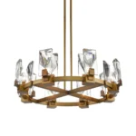 Horizon 32" Round Crystal Chandelier
