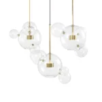 Satellite 22" Glass Globe Multi-Pendant