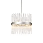 Citadel 18" Glass Drum Pendant
