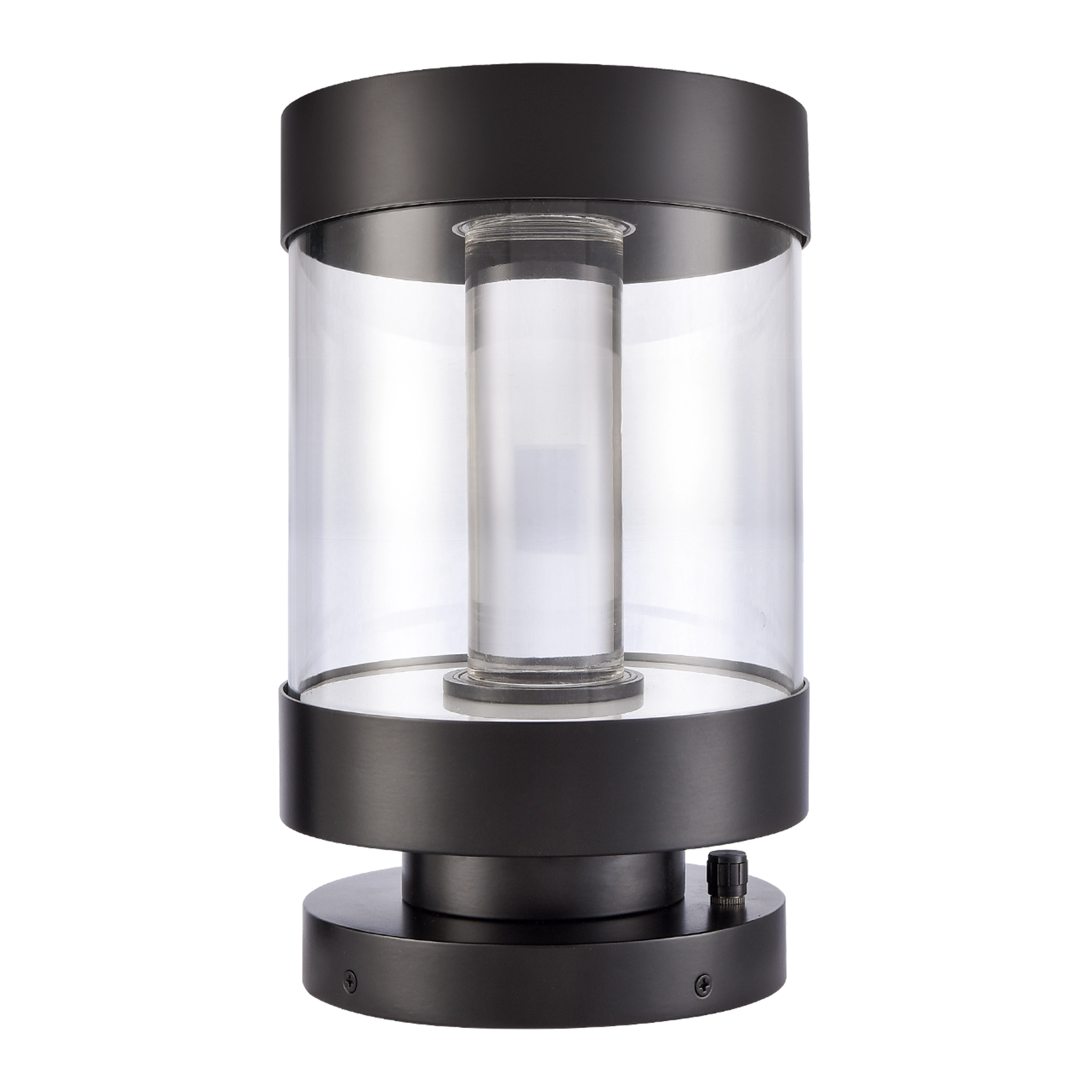 Claro 14" Round Glass Bollard