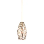 Helios 12" Organic Convex Pendant