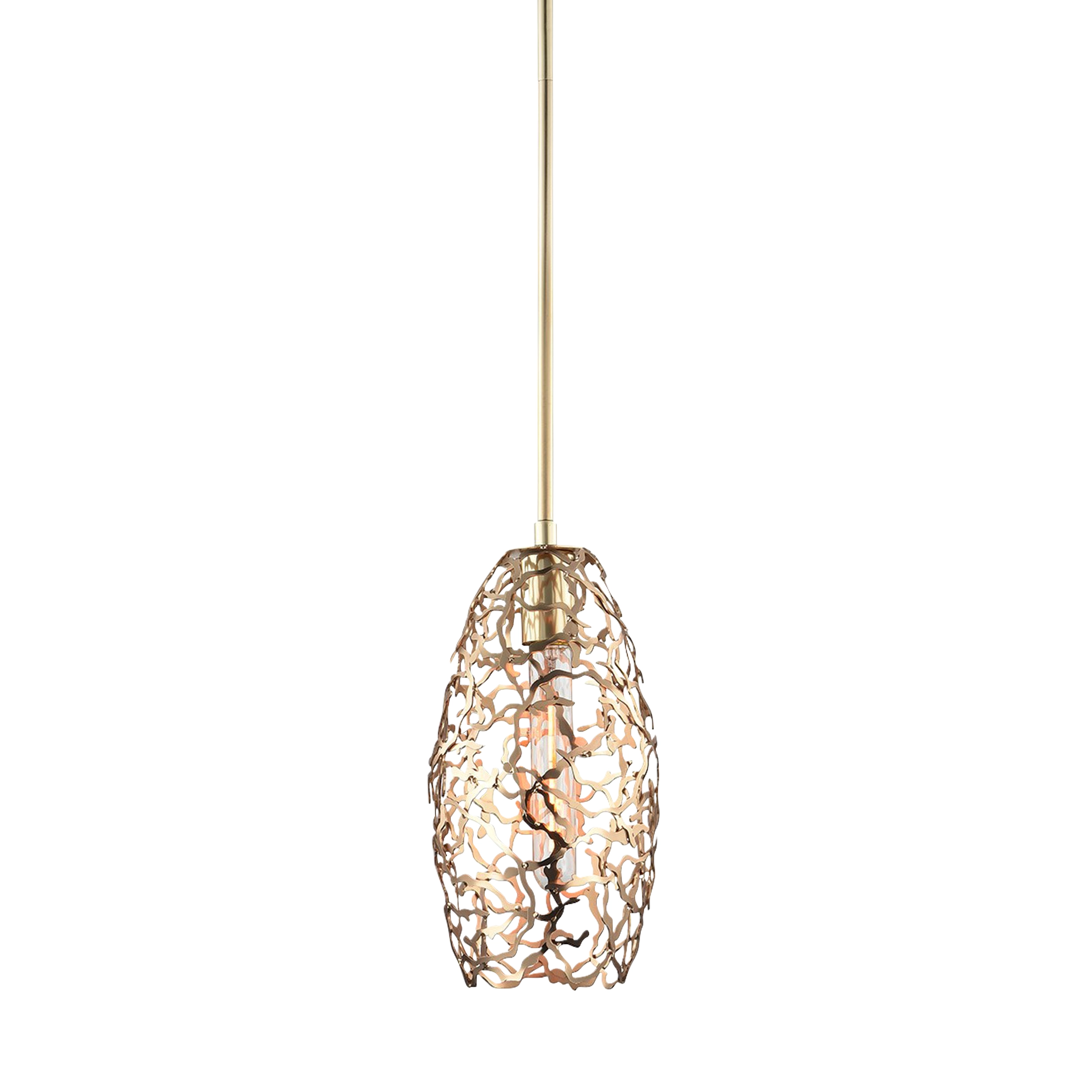 Helios 12" Organic Convex Pendant