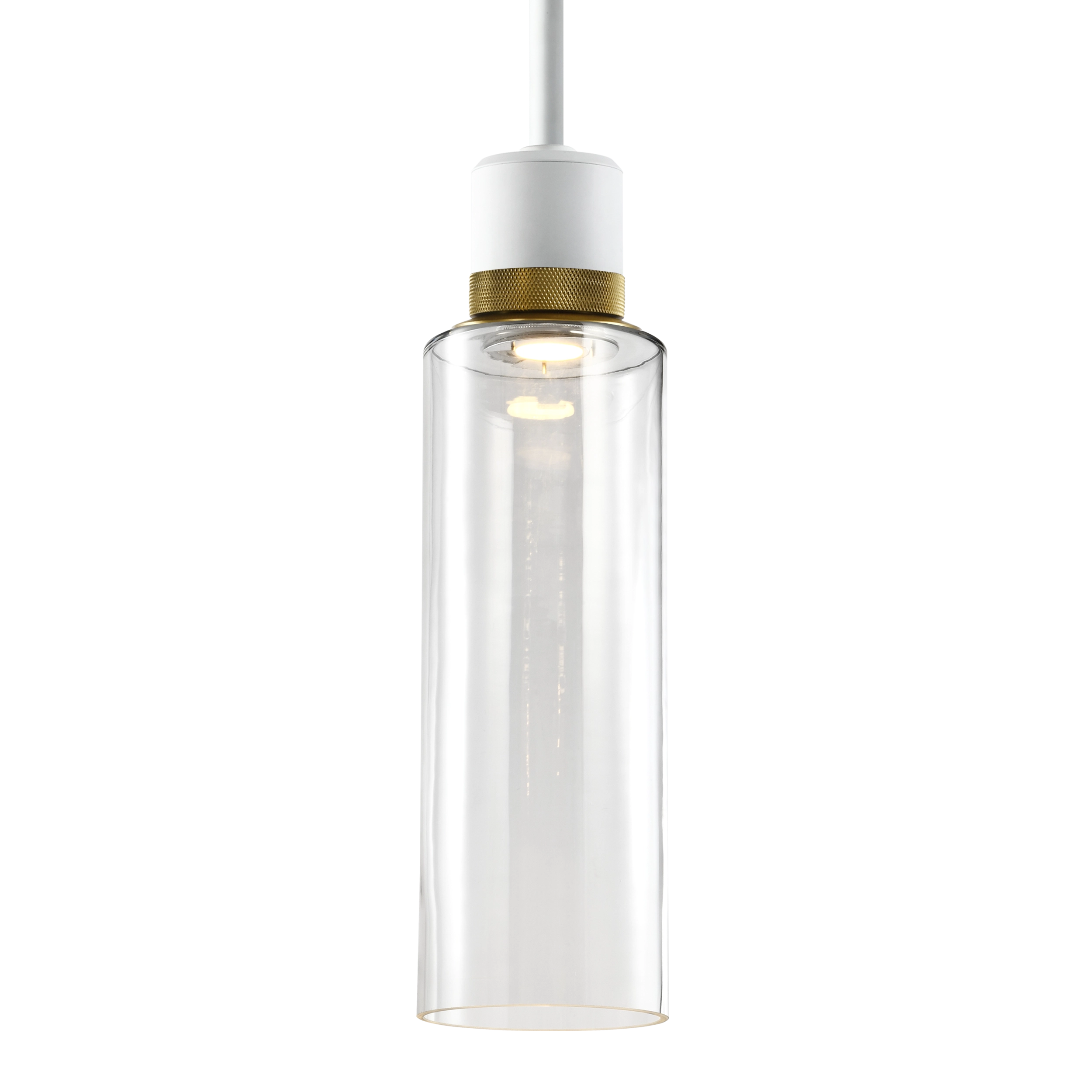 Zigrina 18" Glass Drum Pendant