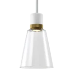 Zigrina Glass Bell Pendant