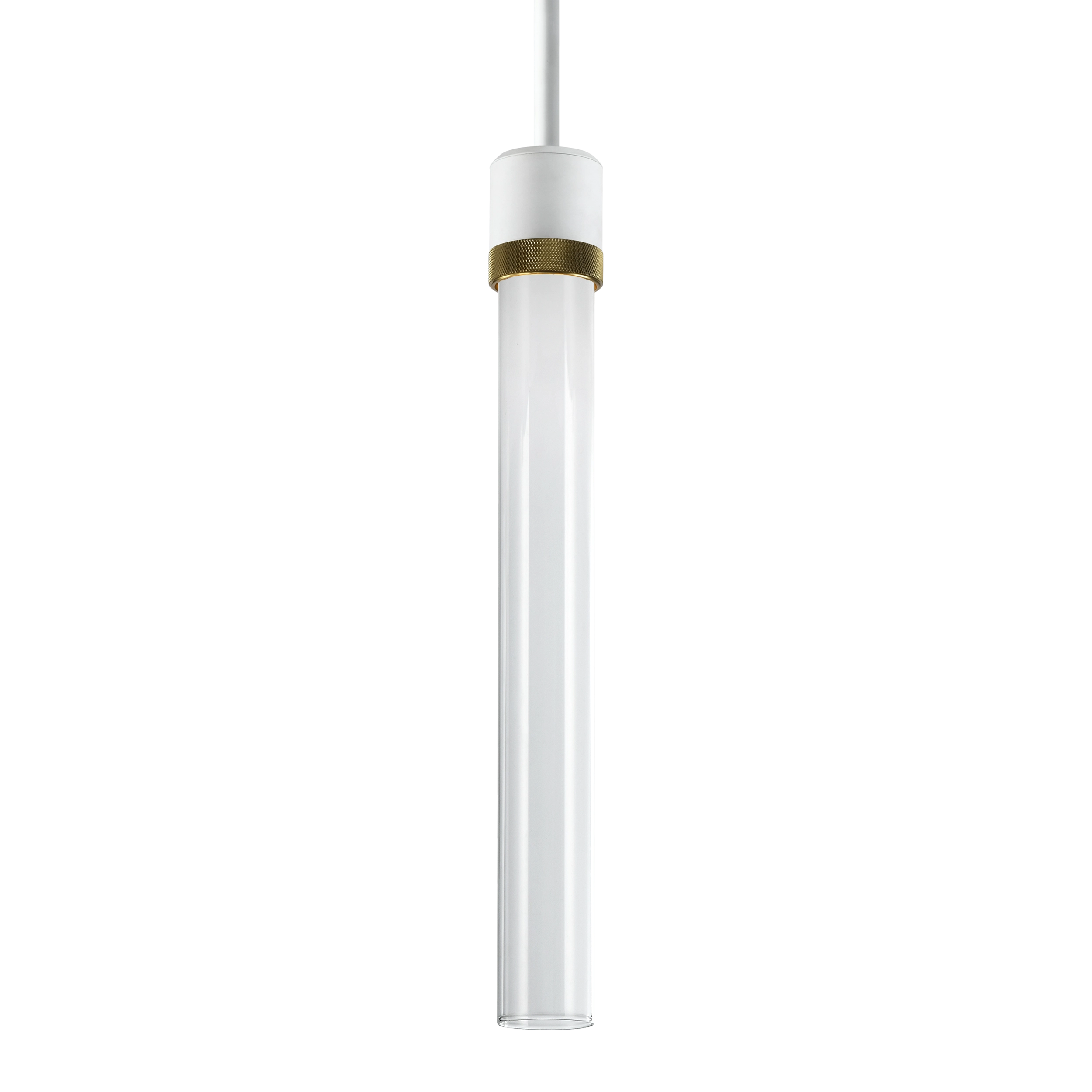 Zigrina 18" Clear Glass Pendant