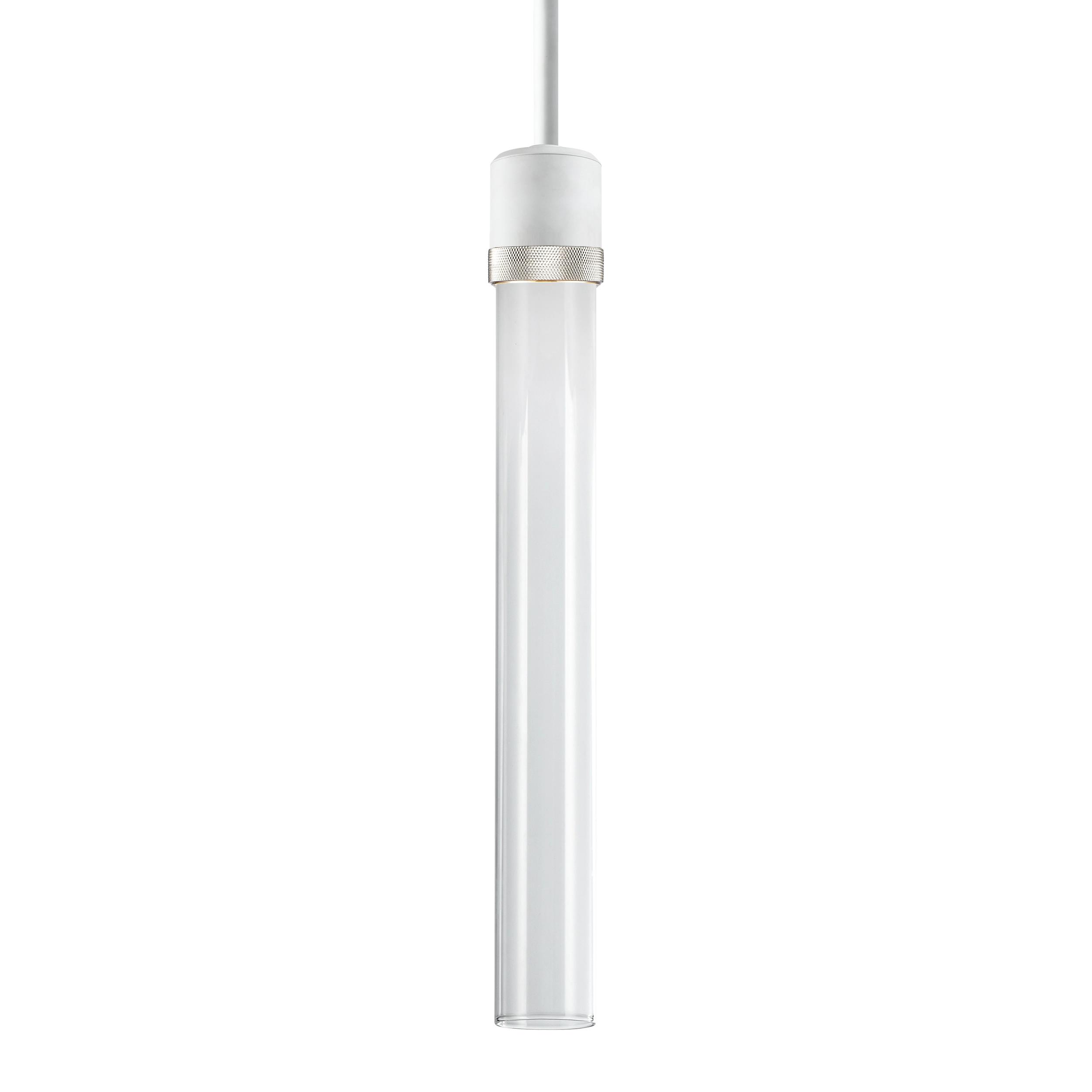 Zigrina 18" Clear Glass Pendant