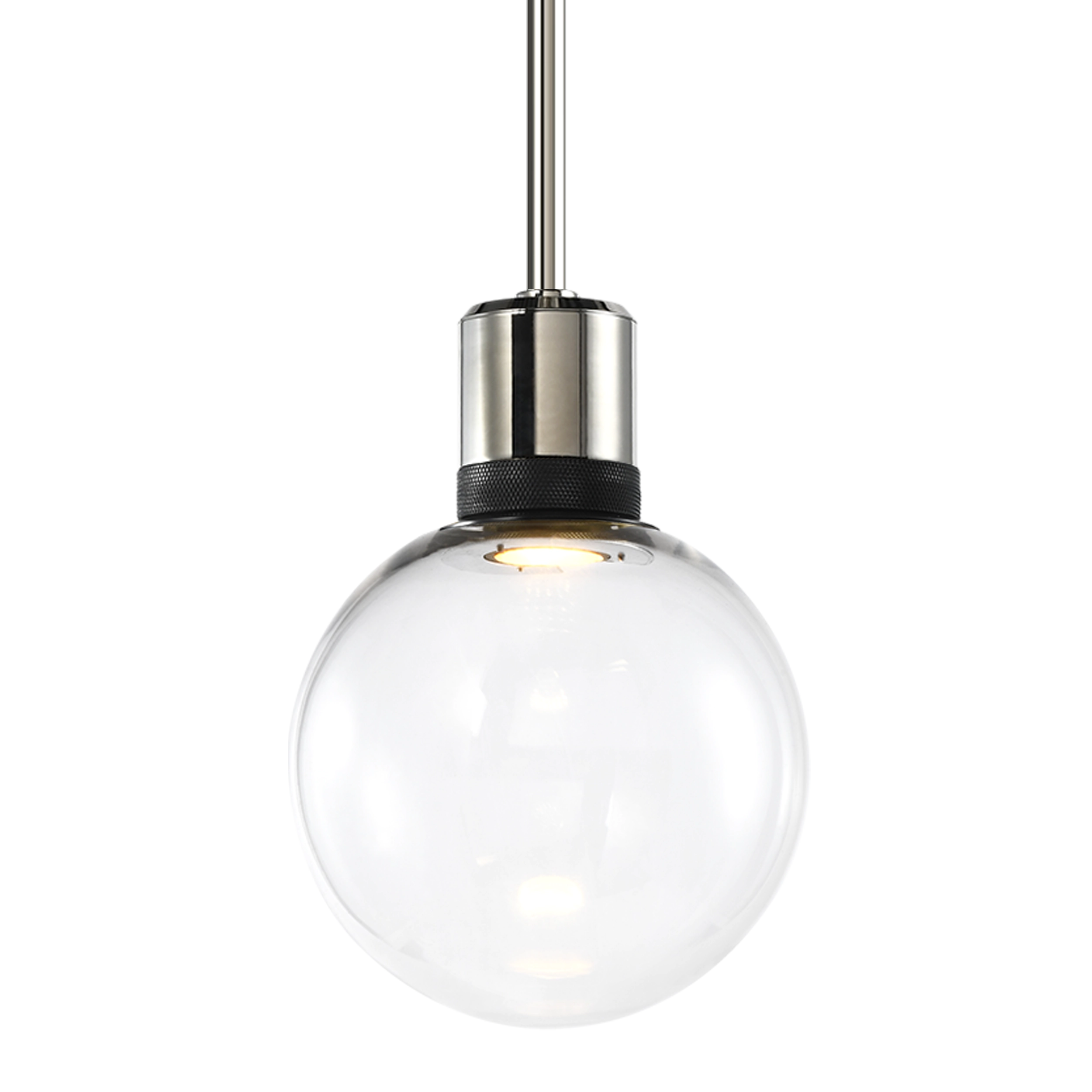 Zigrina Globe Glass Pendant<p class="carousel-product-sku">P11703-LED-PN-K-SBB-G11</p>