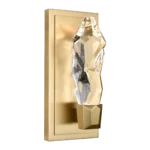 Angelus Vertical Crystal Wall Sconce