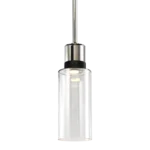 Zigrina 12" Glass Drum Pendant