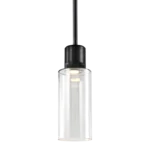 Zigrina 12" Glass Drum Pendant
