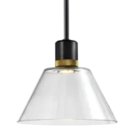 Zigrina Glass Cone Pendant