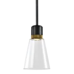 Zigrina Glass Bell Pendant