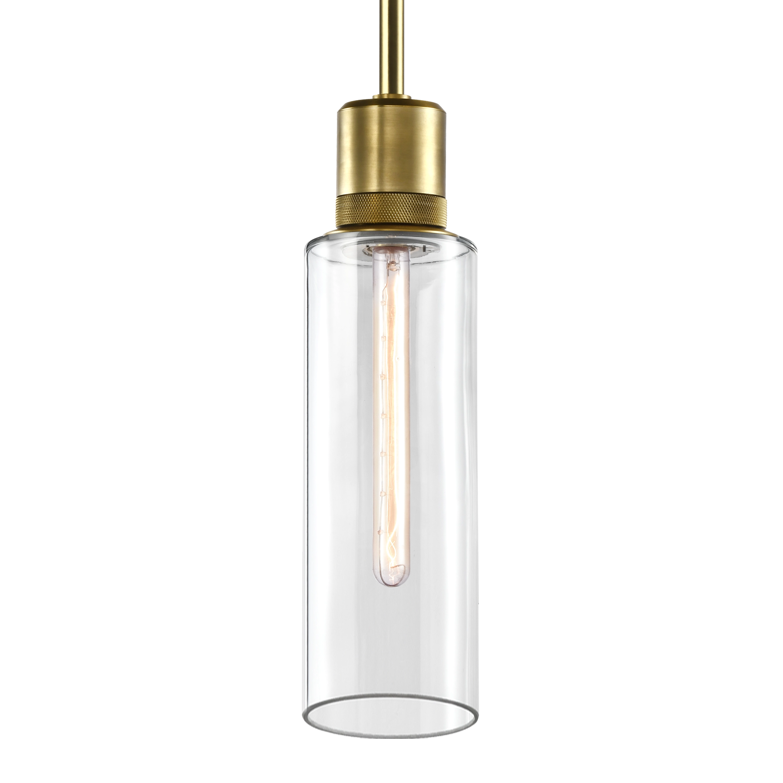 Zigrina 18" Glass Drum Pendant