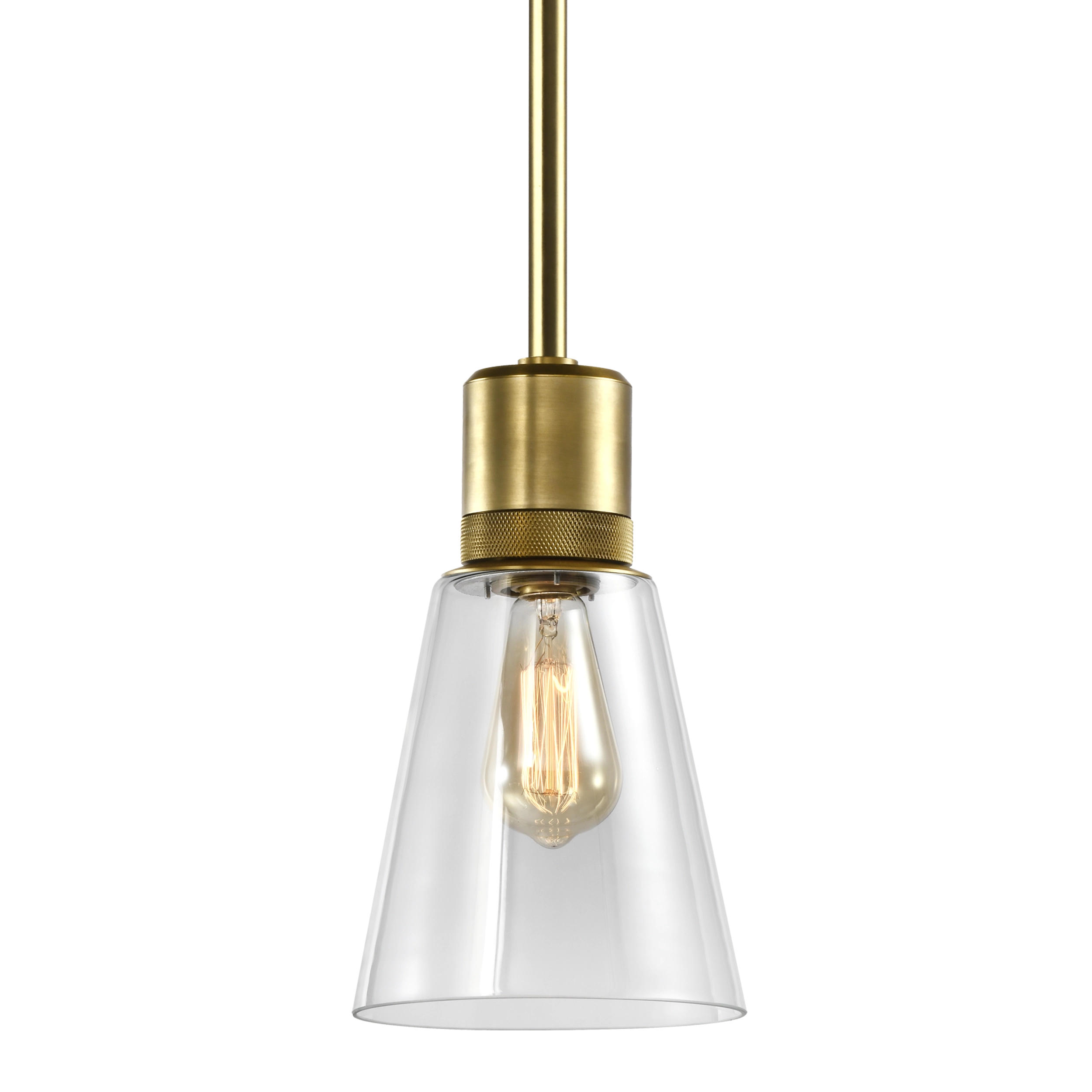 Zigrina Glass Bell Pendant