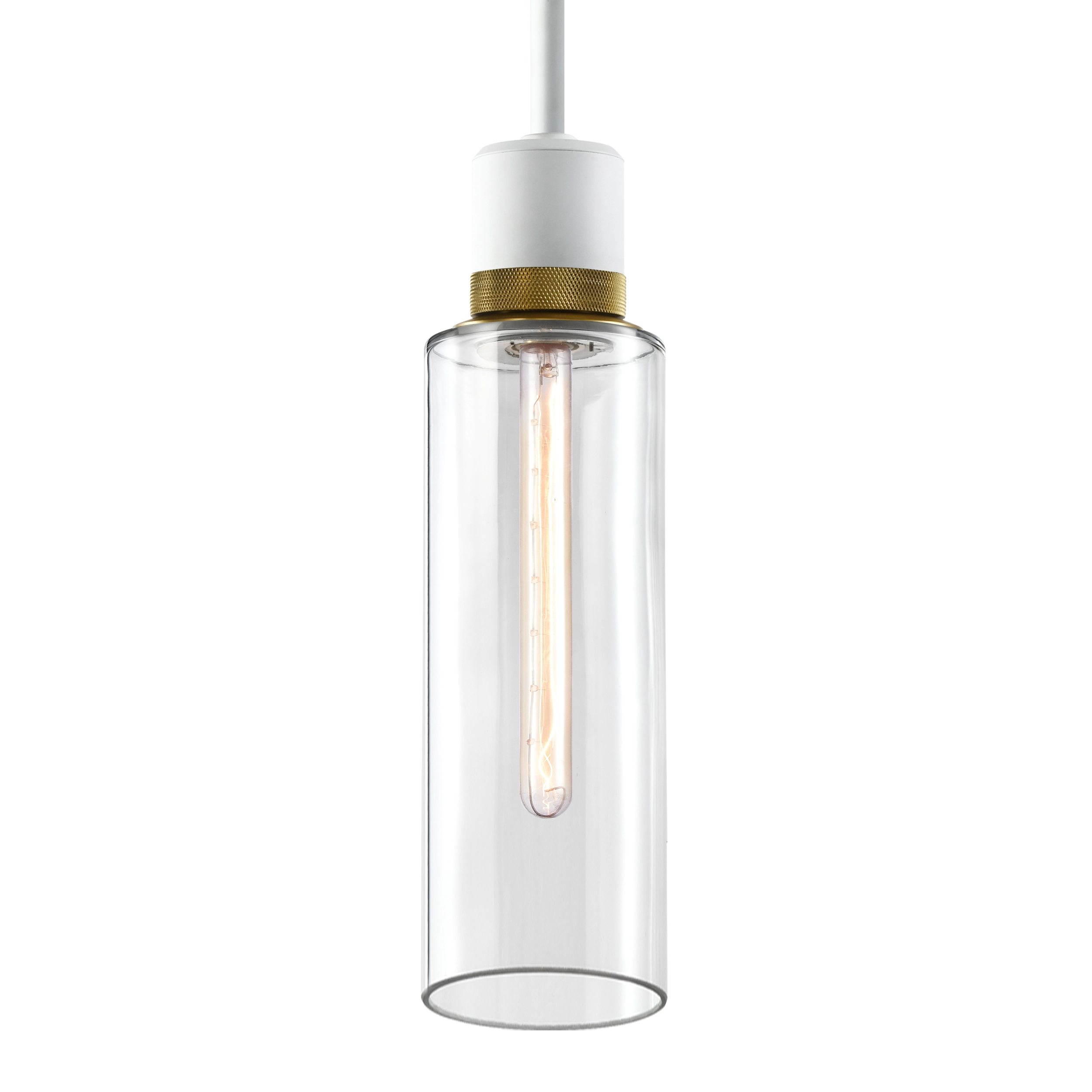 Zigrina 18" Glass Drum Pendant