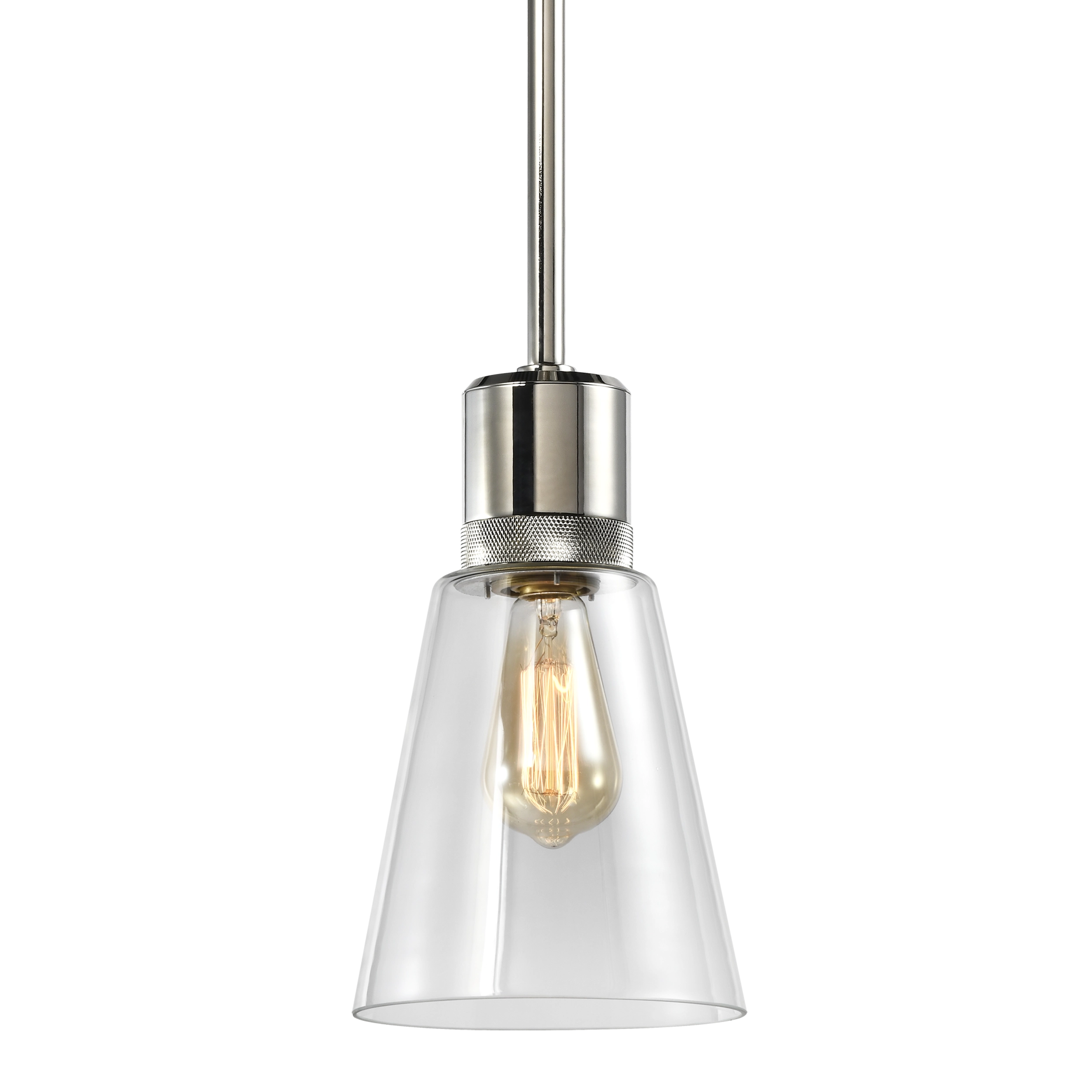 Zigrina Glass Bell Pendant