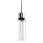 Zigrina 12" Glass Drum Pendant