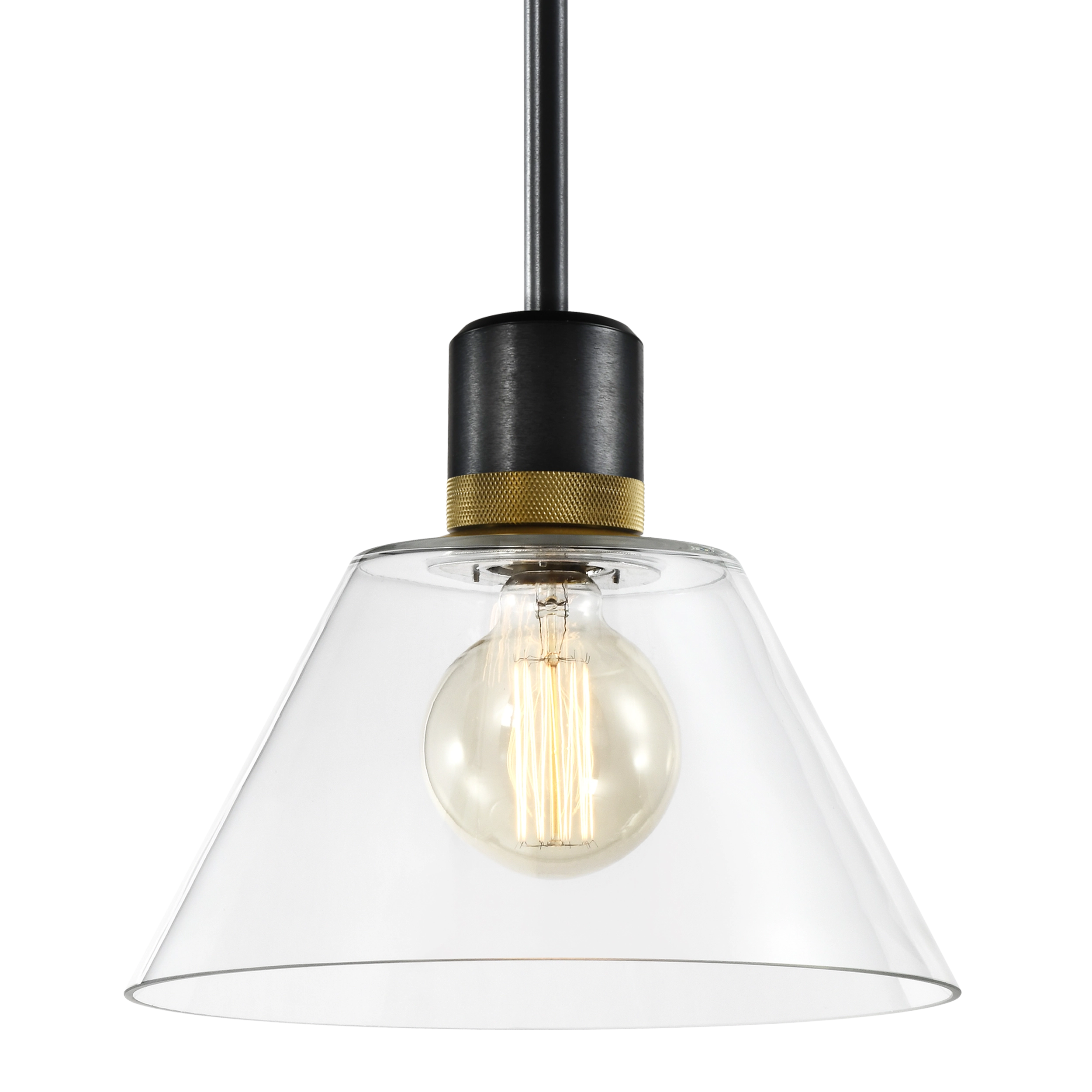 Zigrina Glass Cone Pendant