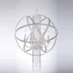 Cascade 22" Orbital Crystal Chandelier