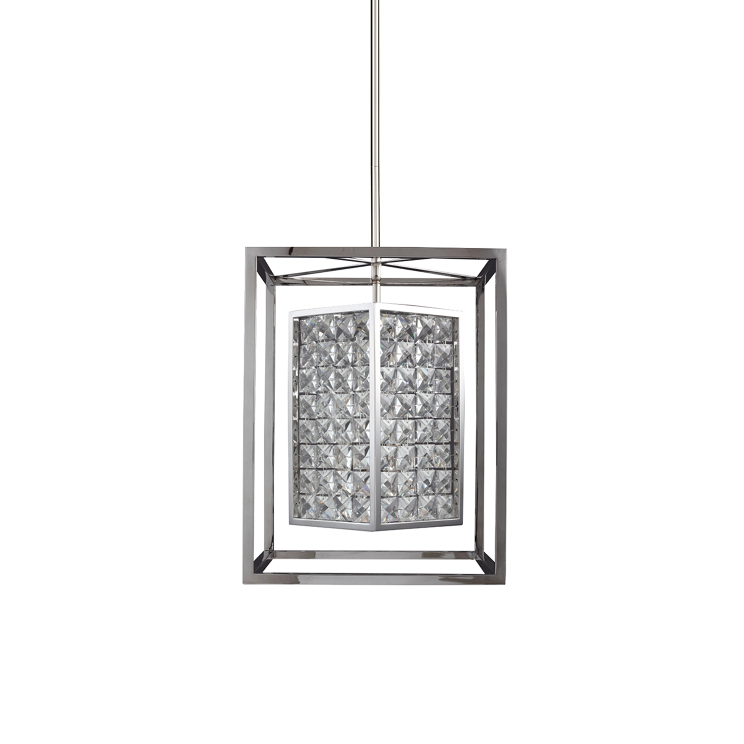 Struttura 14" Geometric Crystal Pendant