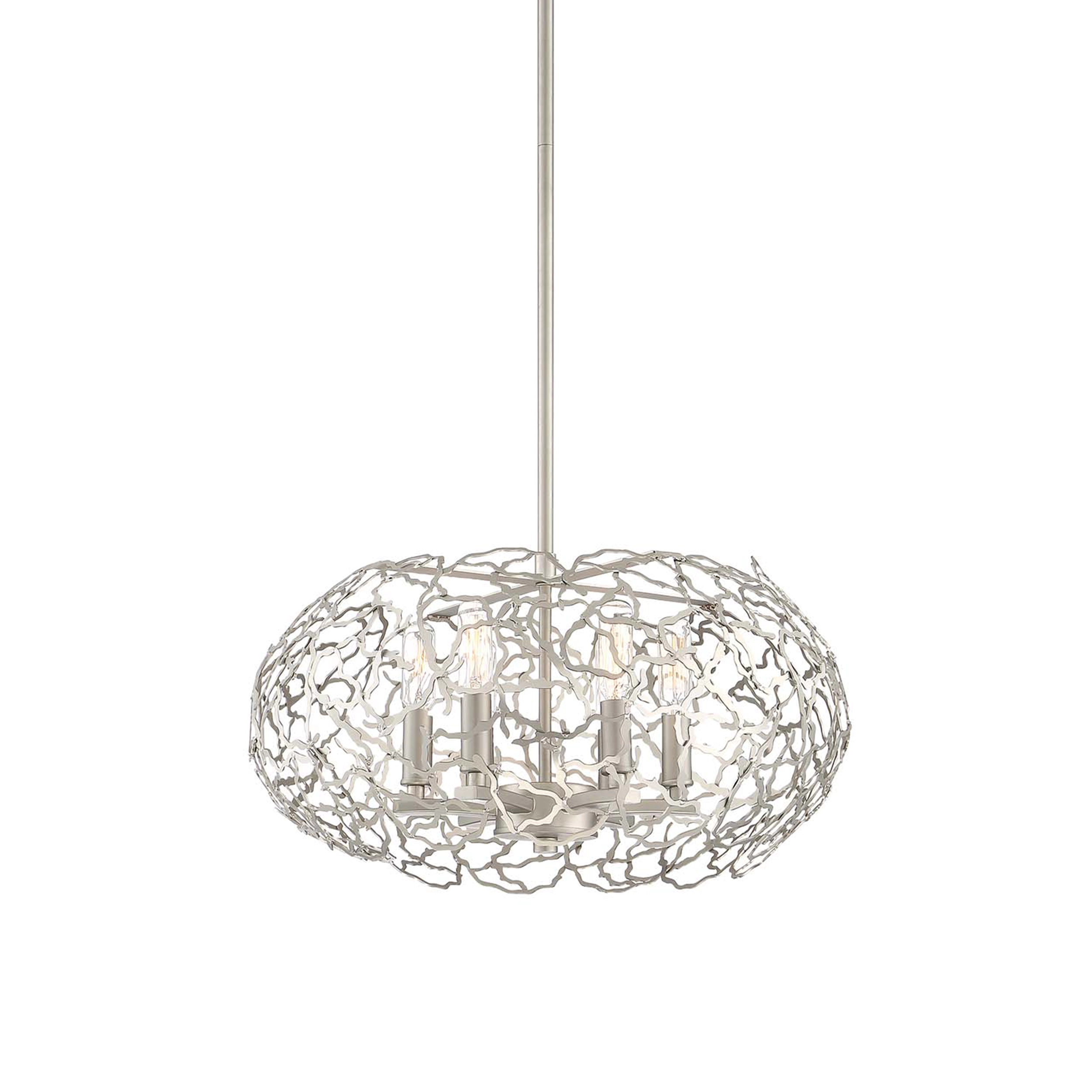 Helios 18" Organic Oval Pendant