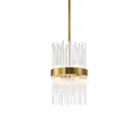 Citadel 10" Glass Drum Mini-Pendant