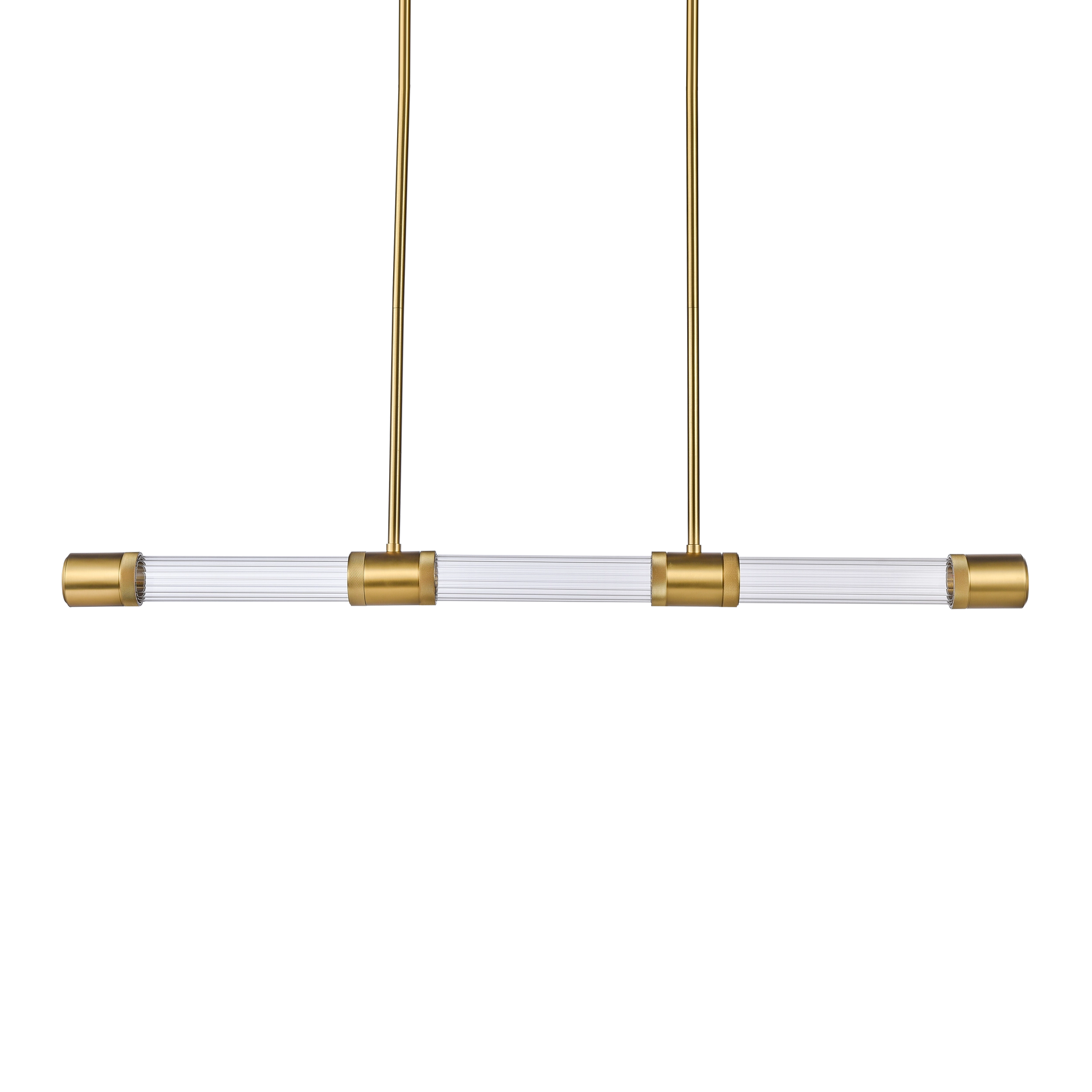 Zigrina 48" Fluted Glass Linear TEST