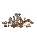 Misthaven 22" Organic Crystal Semi-Flush