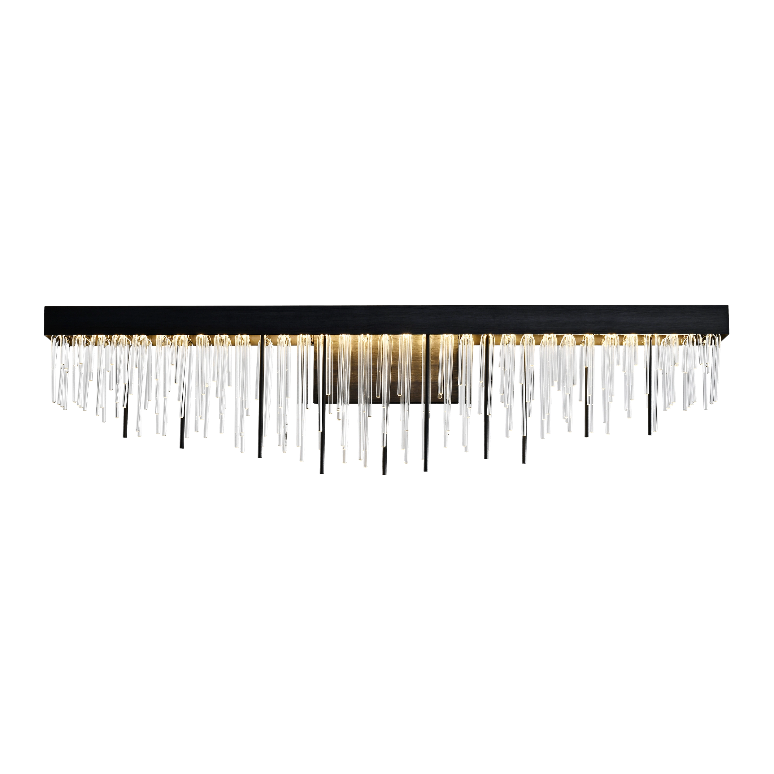 Waterfall 35" Glass Linear Vanity