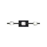 Diamante 18" Crystal Bath Bar