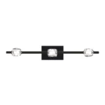 Diamante 28" Crystal Bath Bar