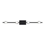 Diamante 37" Crystal Bath Bar
