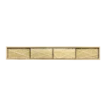 Lucus 36" Crystal Wall Sconce