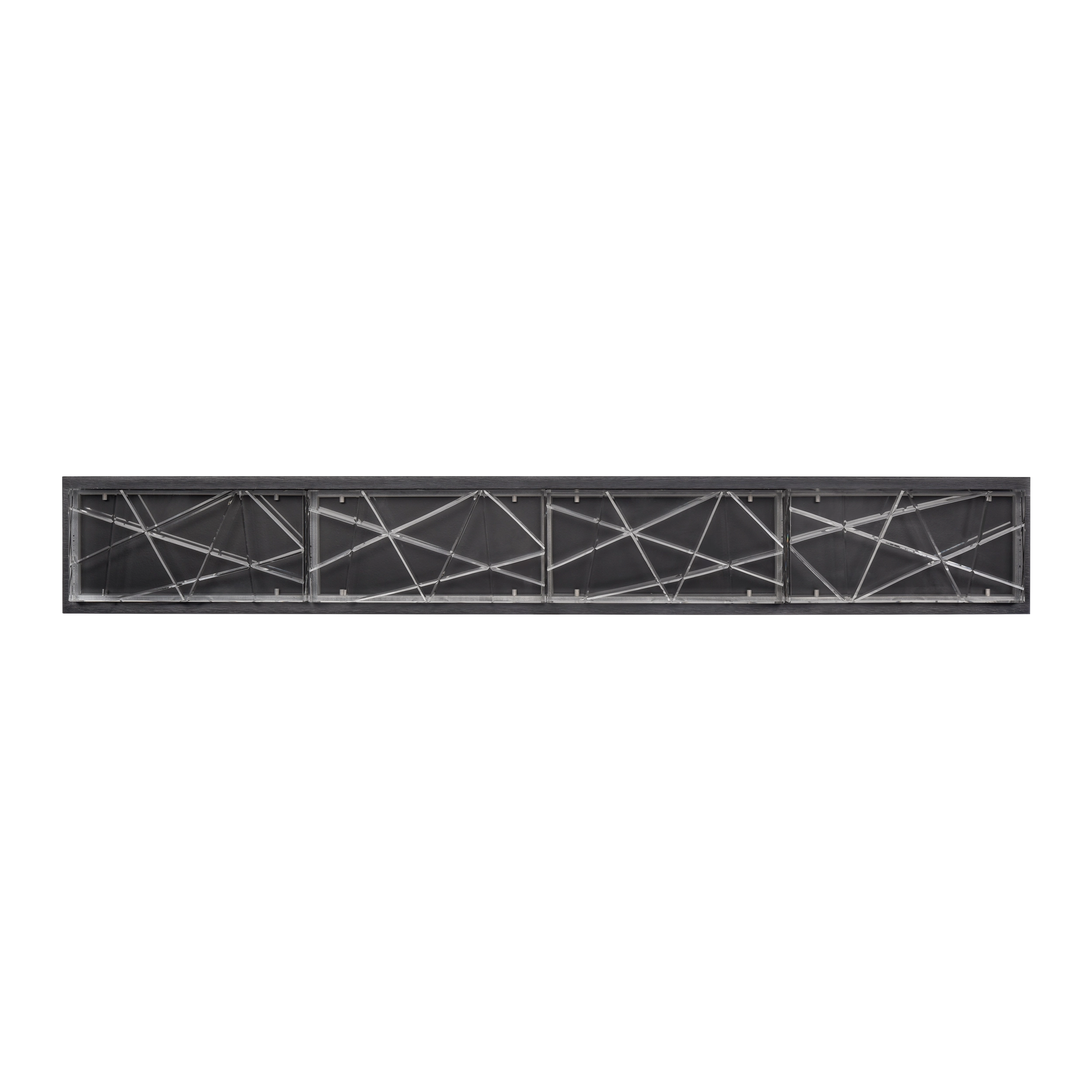 Lucus 36" Crystal Wall Sconce