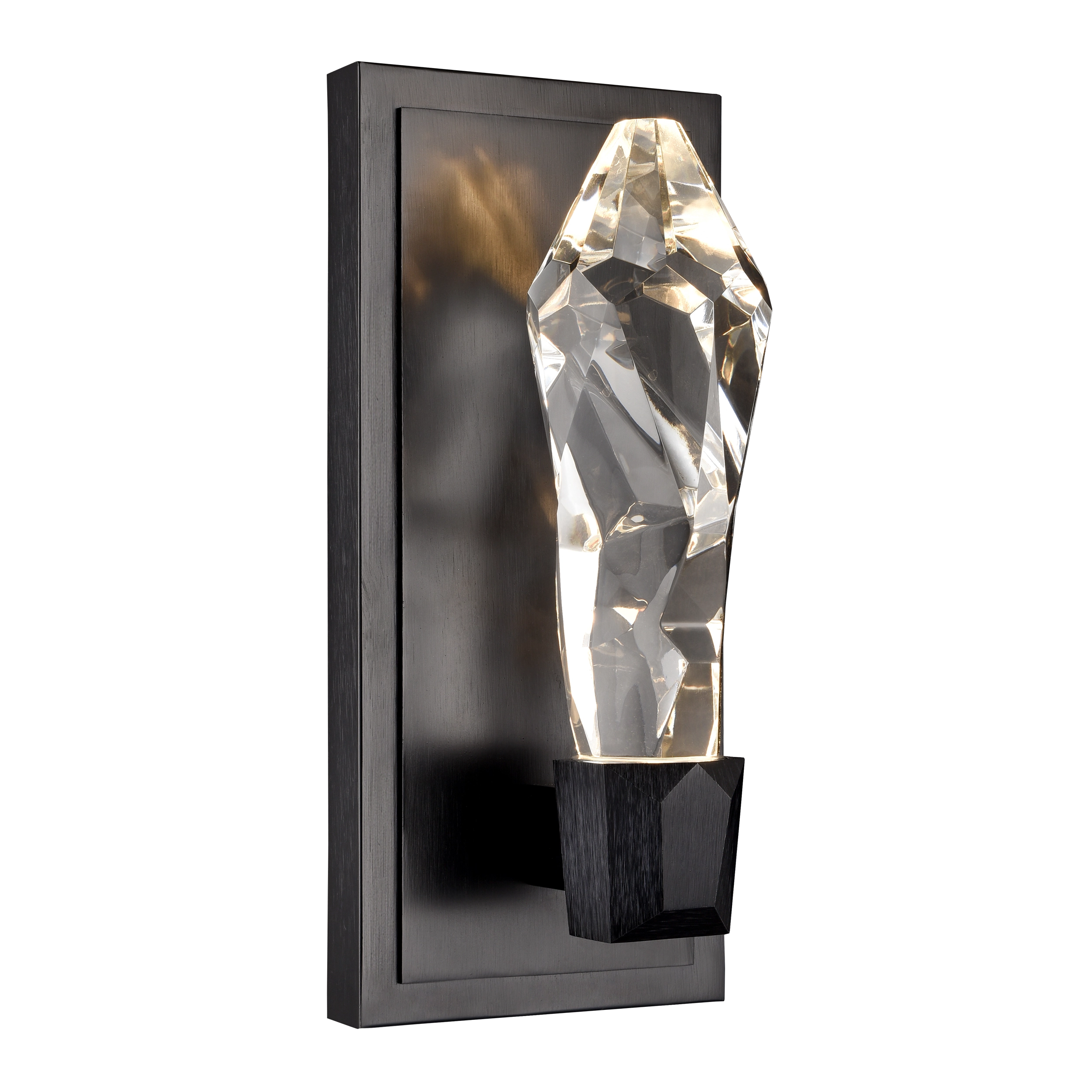 Angelus Vertical Crystal Wall Sconce